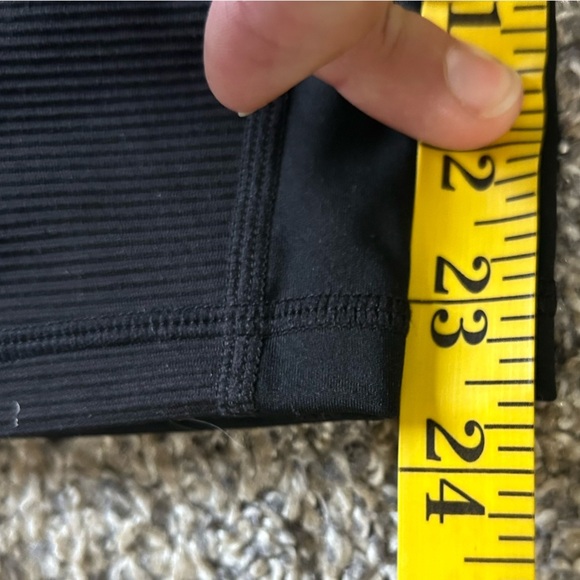 5/$25 Zyia moto style ribbed black leggings girls size 14-16 fits women’s S-M - Picture 8 of 8